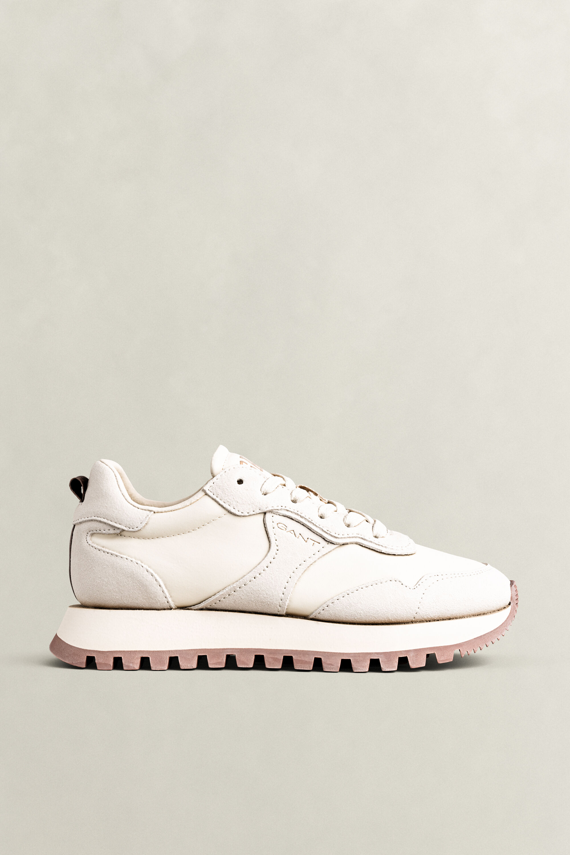 Caffay sneakers i mocka och nylon