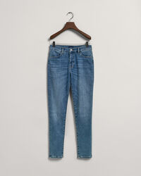 Nella Travel smala indigof&auml;rgade jeans