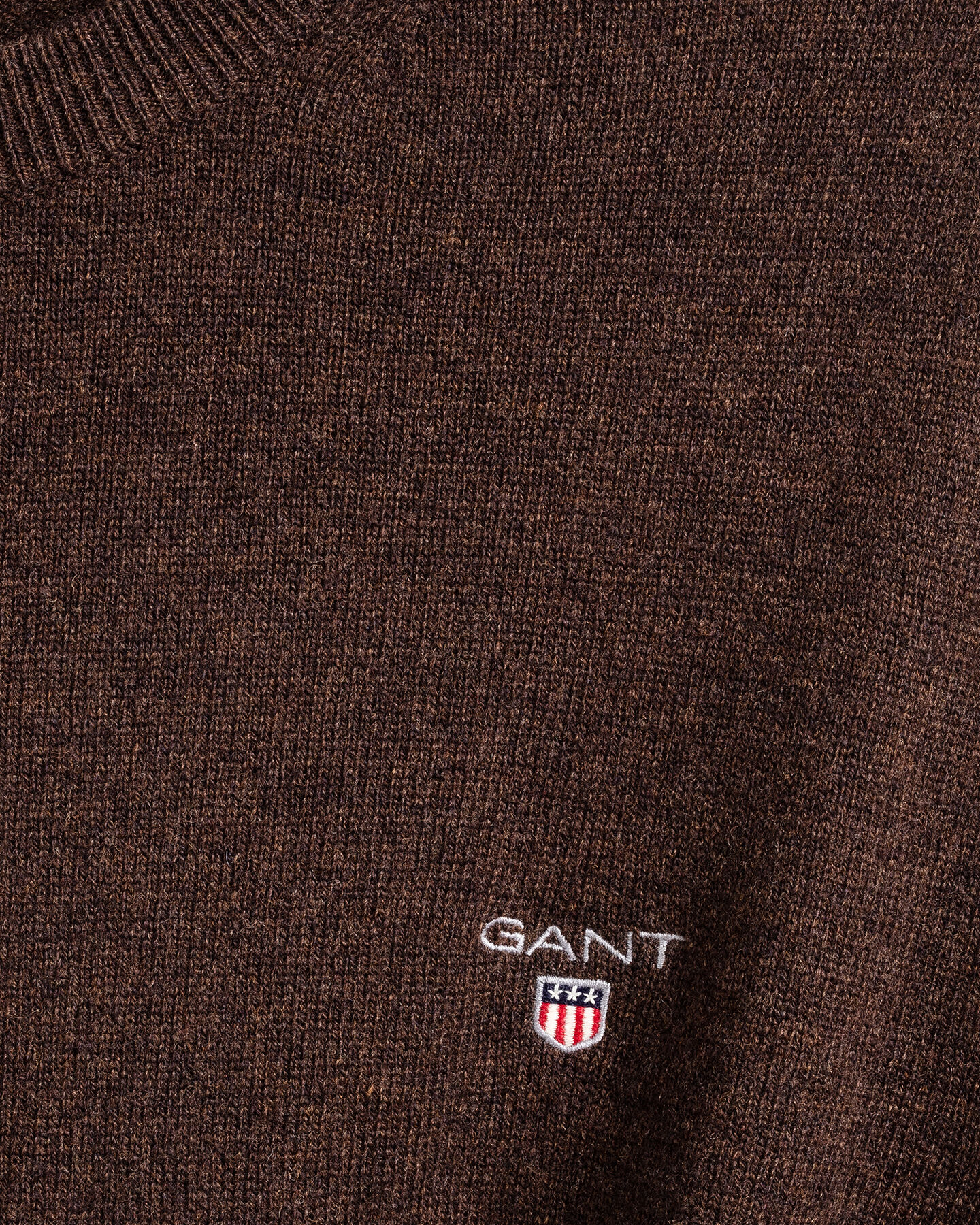 Crew neck tr&ouml;ja i superfin lammull