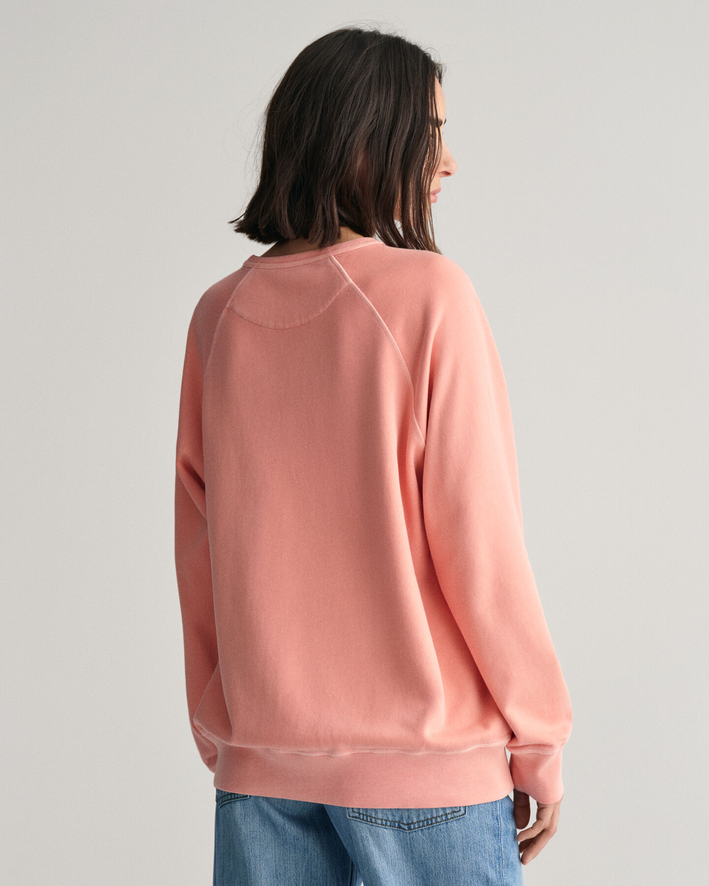 Sunfaded rundhalsad sweatshirt