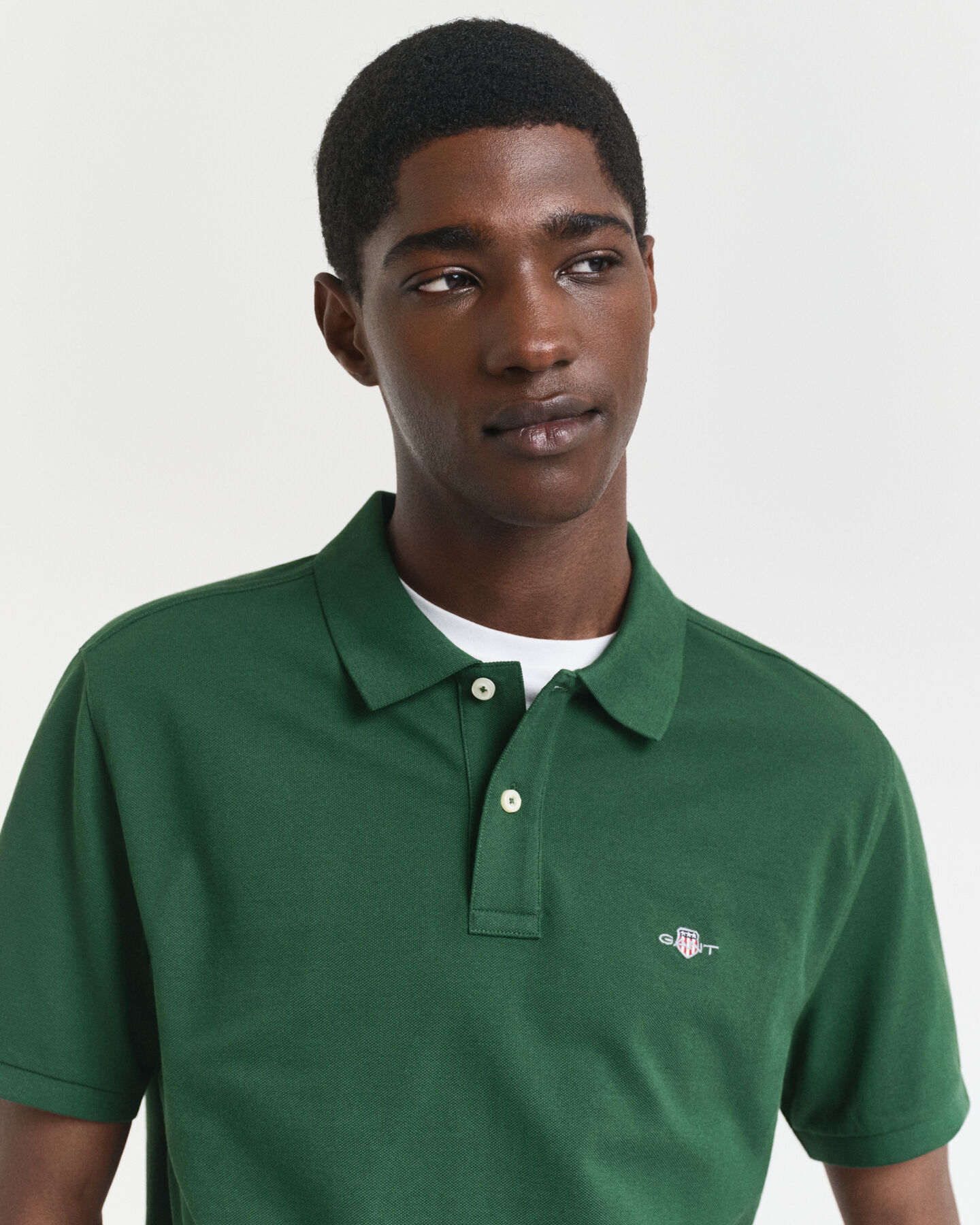 Regular fit Shield pikétröja