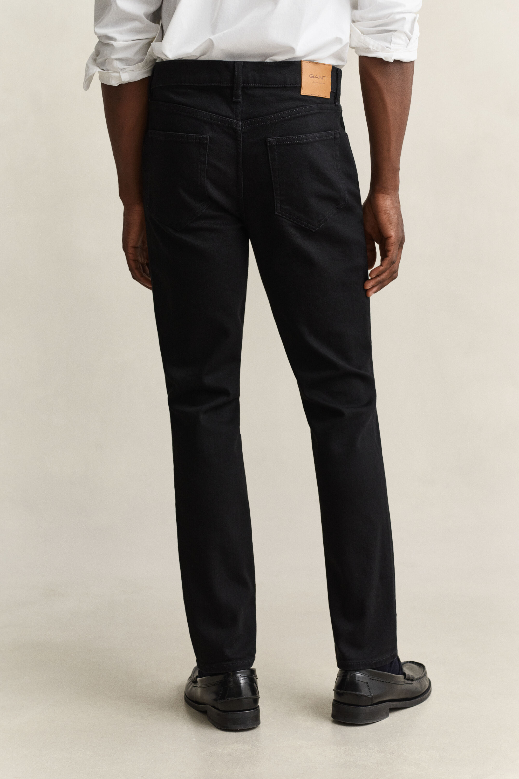 Slim fit jeans i stilren tvätt