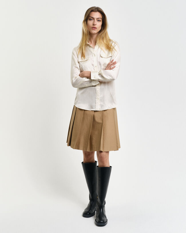 Regular fit skjorta med fickor