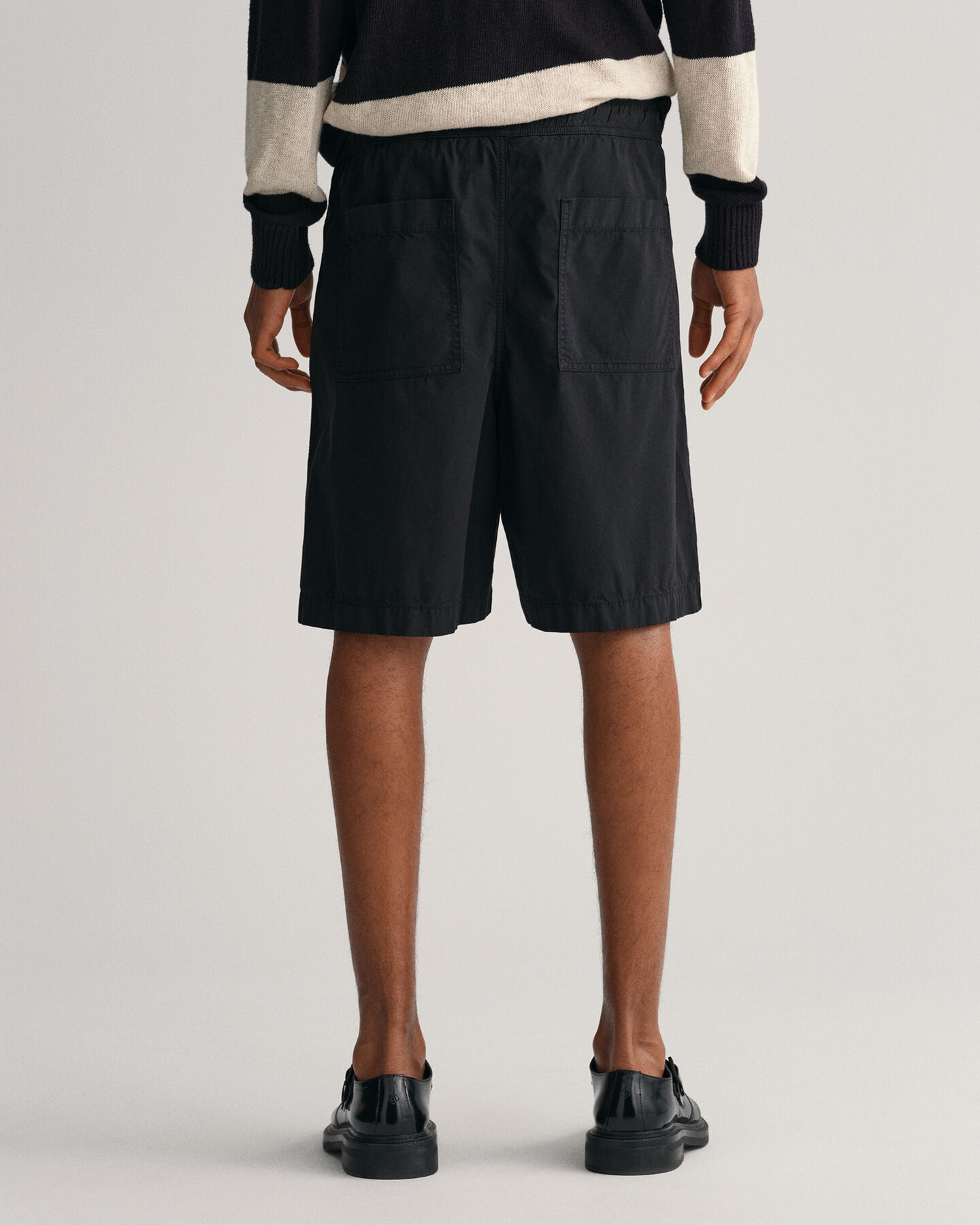 Sunfaded shorts med dragsko