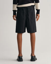 Sunfaded shorts med dragsko