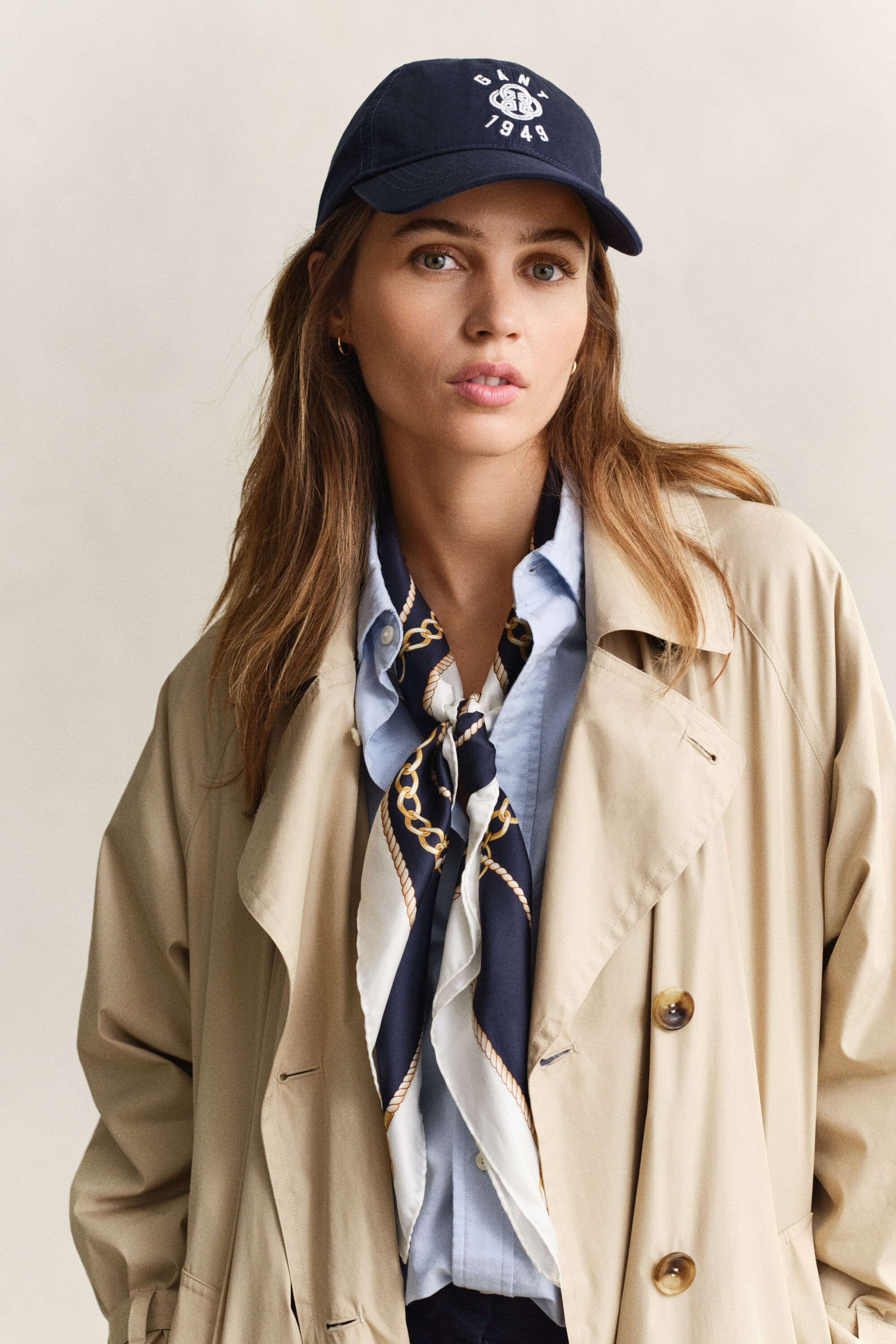 Kedjemönstrad sidensjal