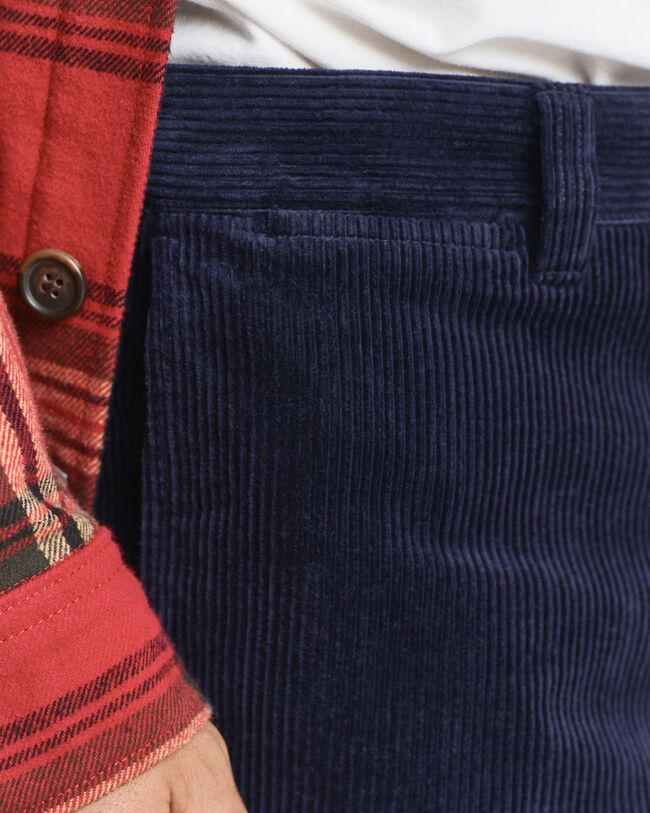 Regular fit manchesterbyxor