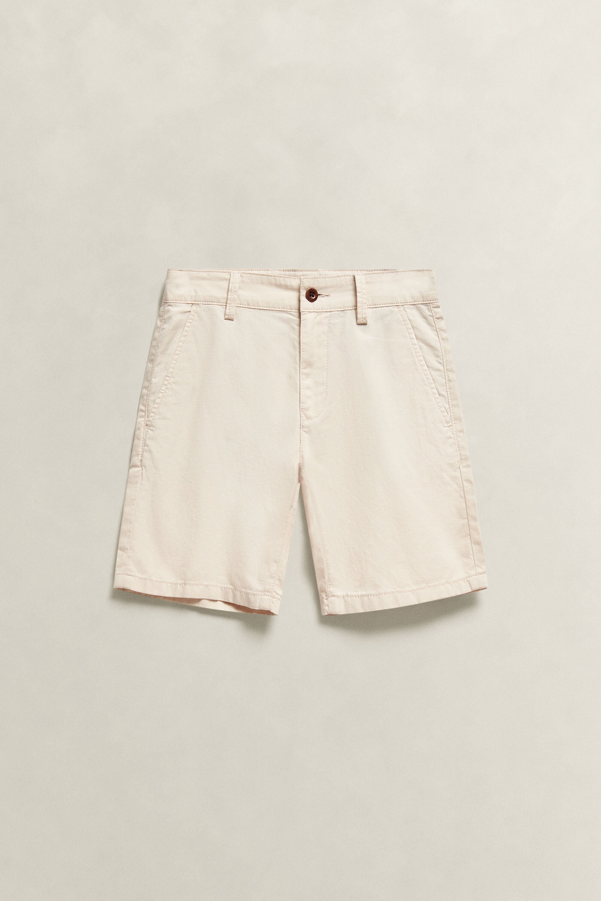 Teen Boys shorts i linneblandning