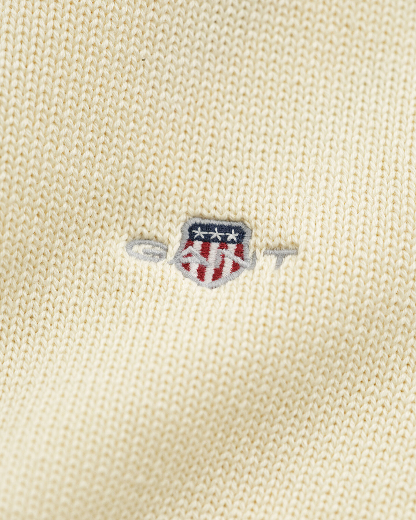 Casual Cotton tröja med dragkedja vid halsöppningen