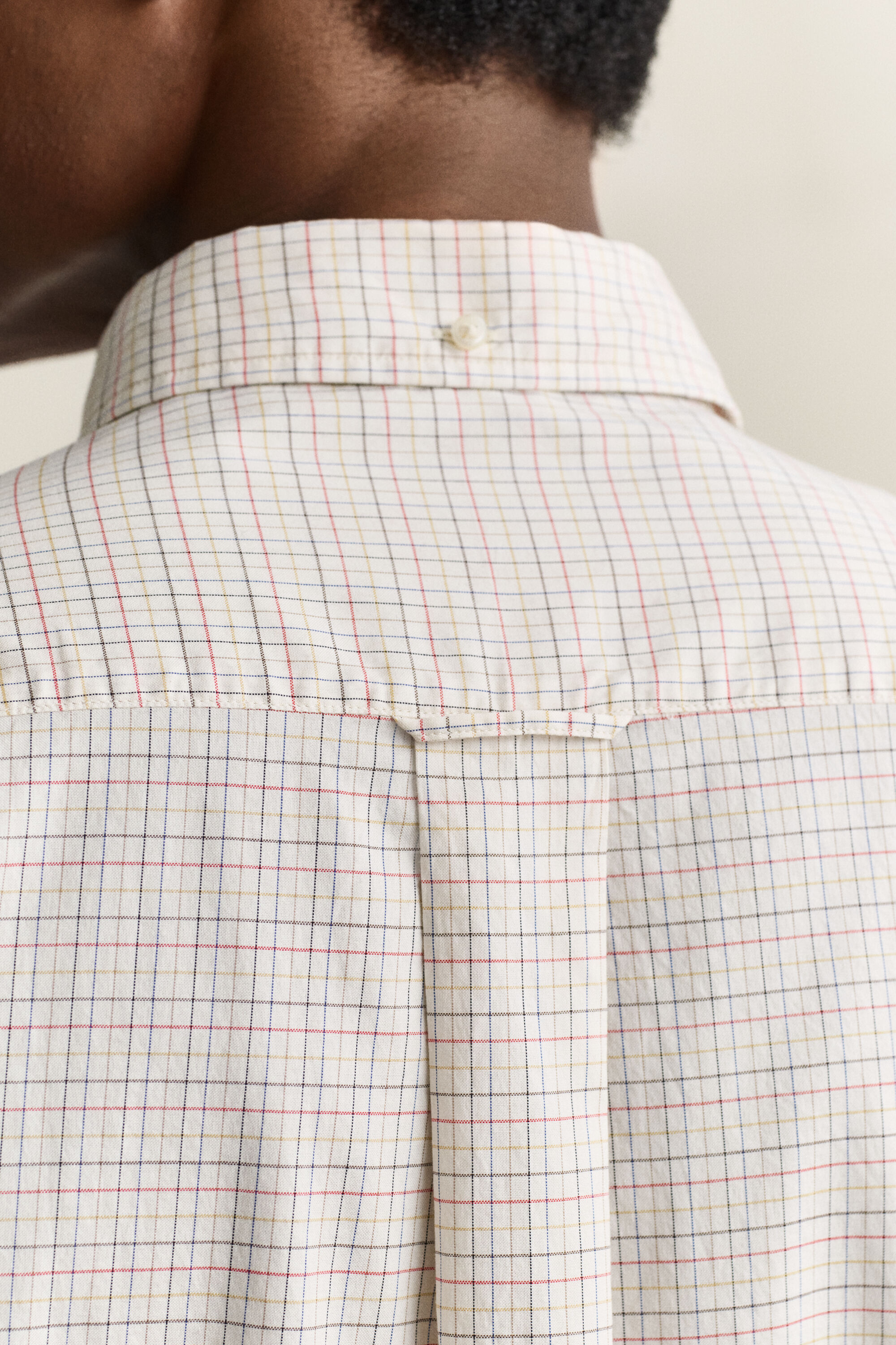 Gant x Yale rutig oxfordskjorta