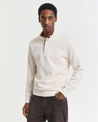Sacker Rib sweatshirt med half-zip