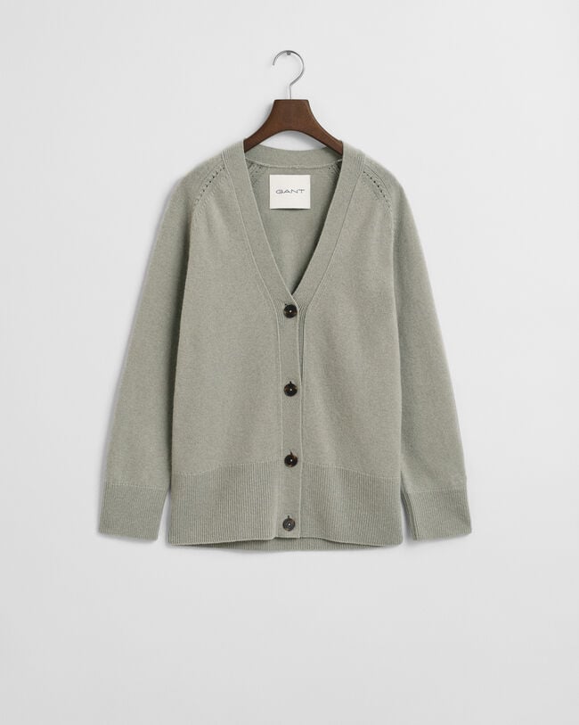 Kofta i kashmir- och ullblandning