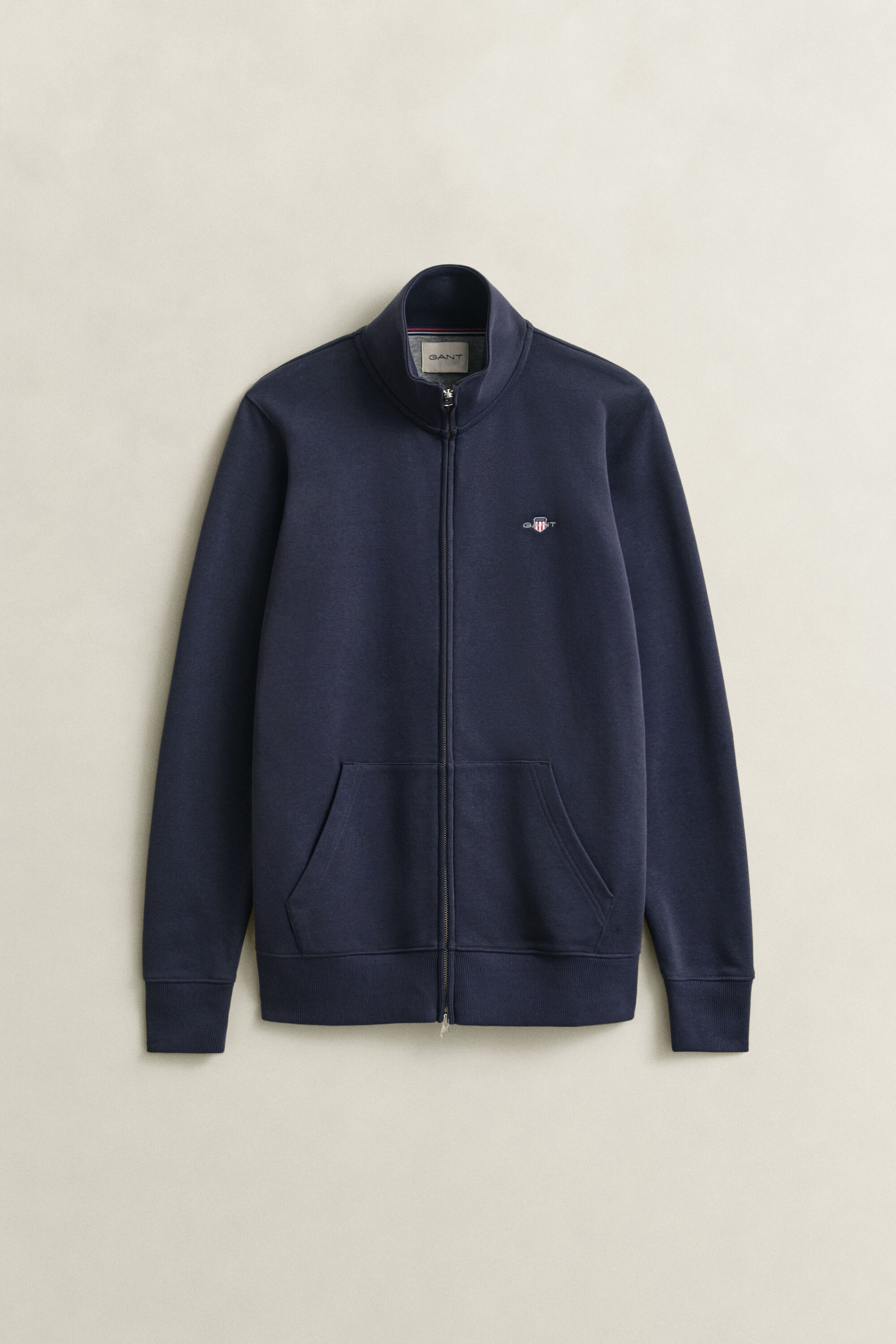 Shield sweatshirt med dragkedja