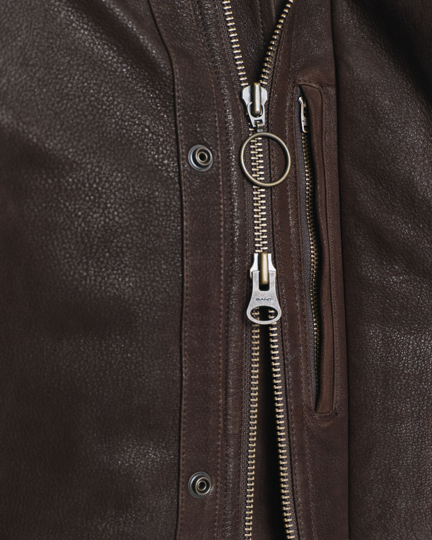 Decker-jacka i nubuck