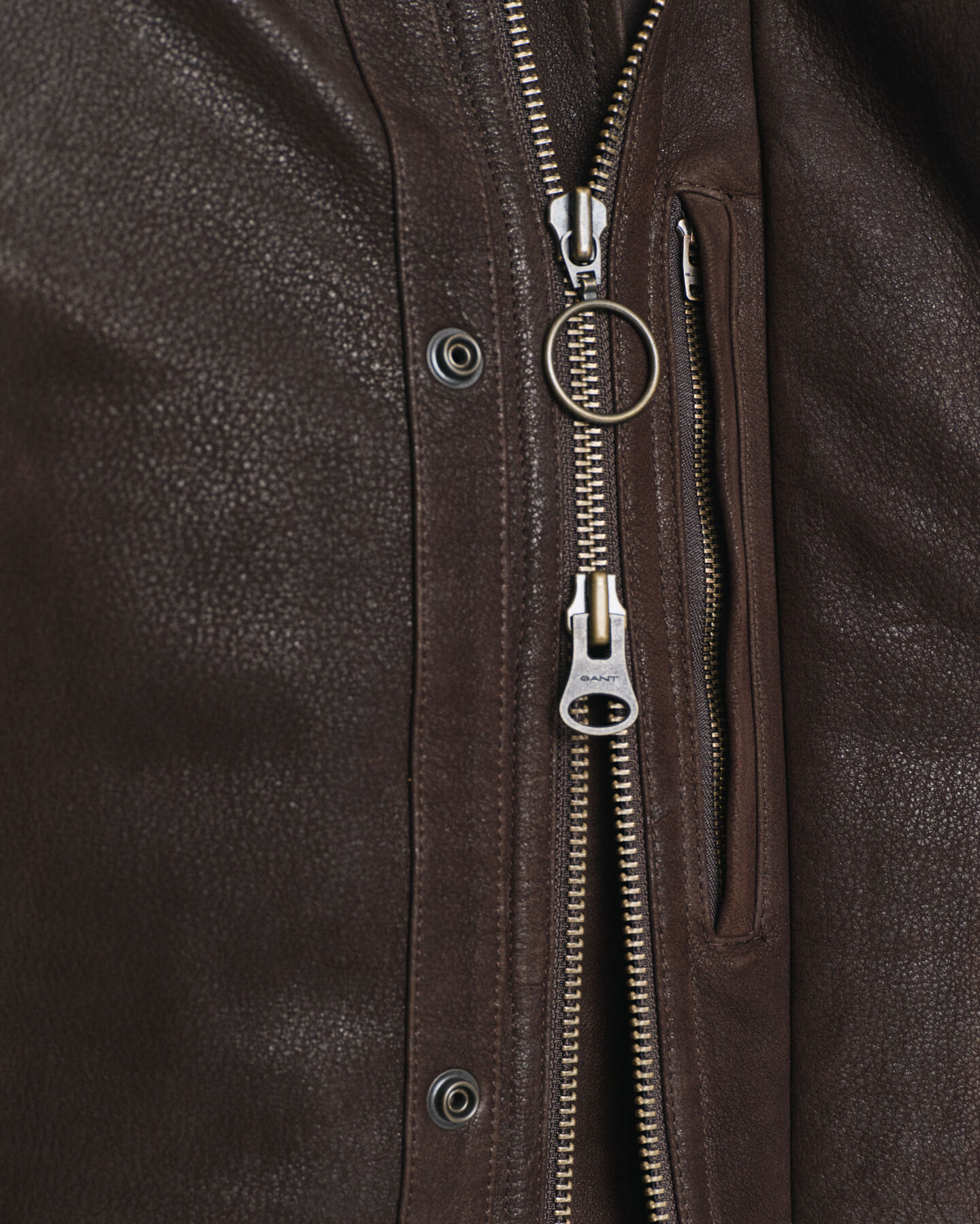 Decker-jacka i nubuck