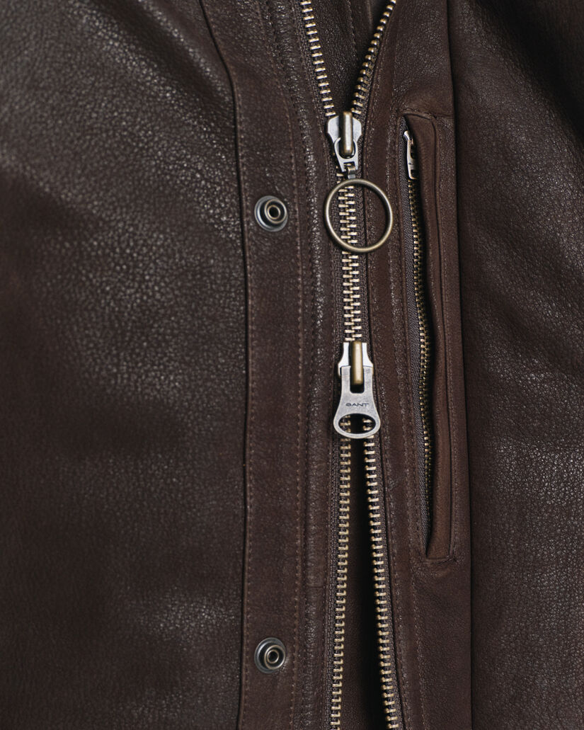 Decker-jacka i nubuck