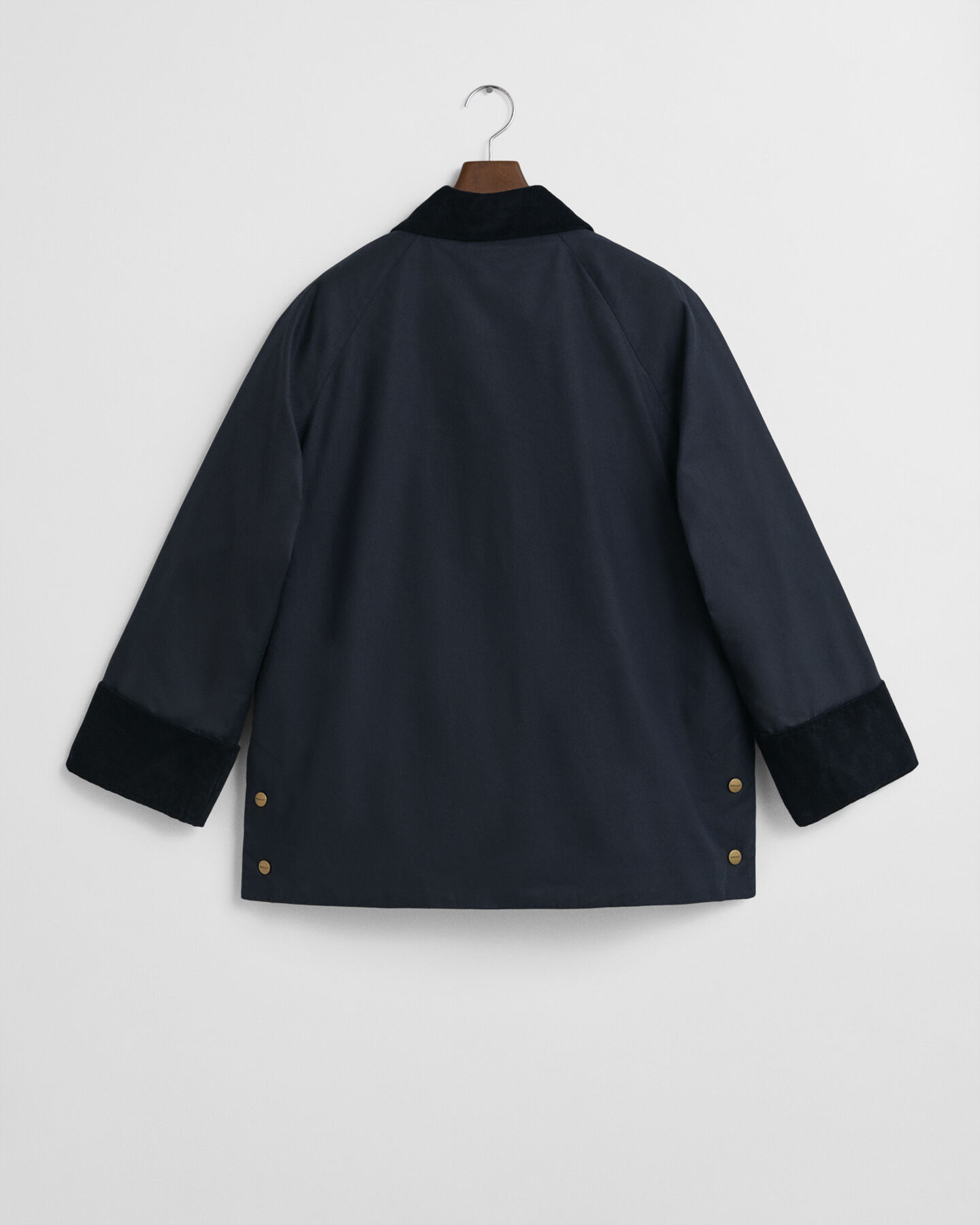 Double Decker-jacka i vaxad bomull