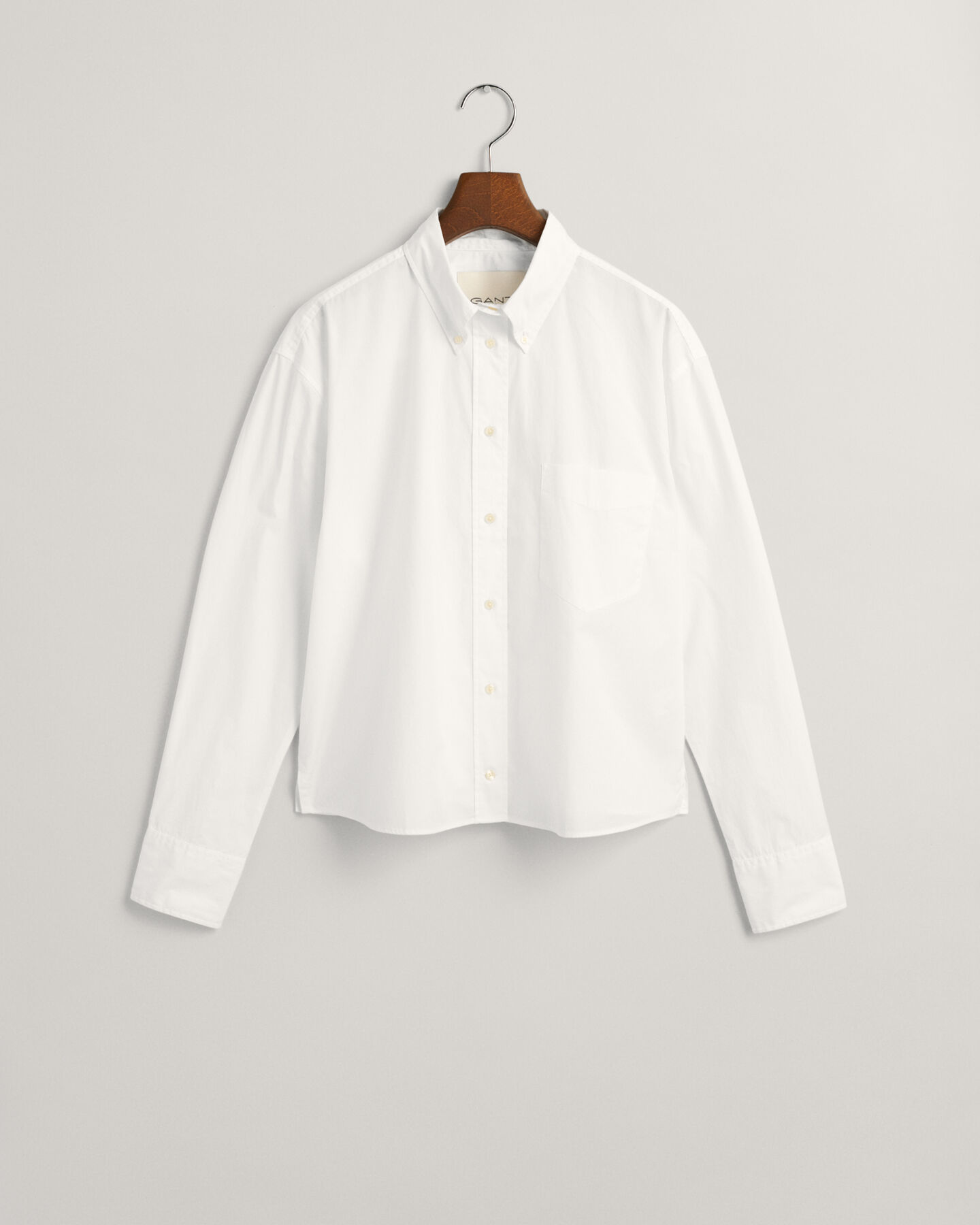 Relaxed fit kort skjorta