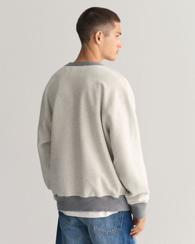 Avig rundhalsad sweatshirt