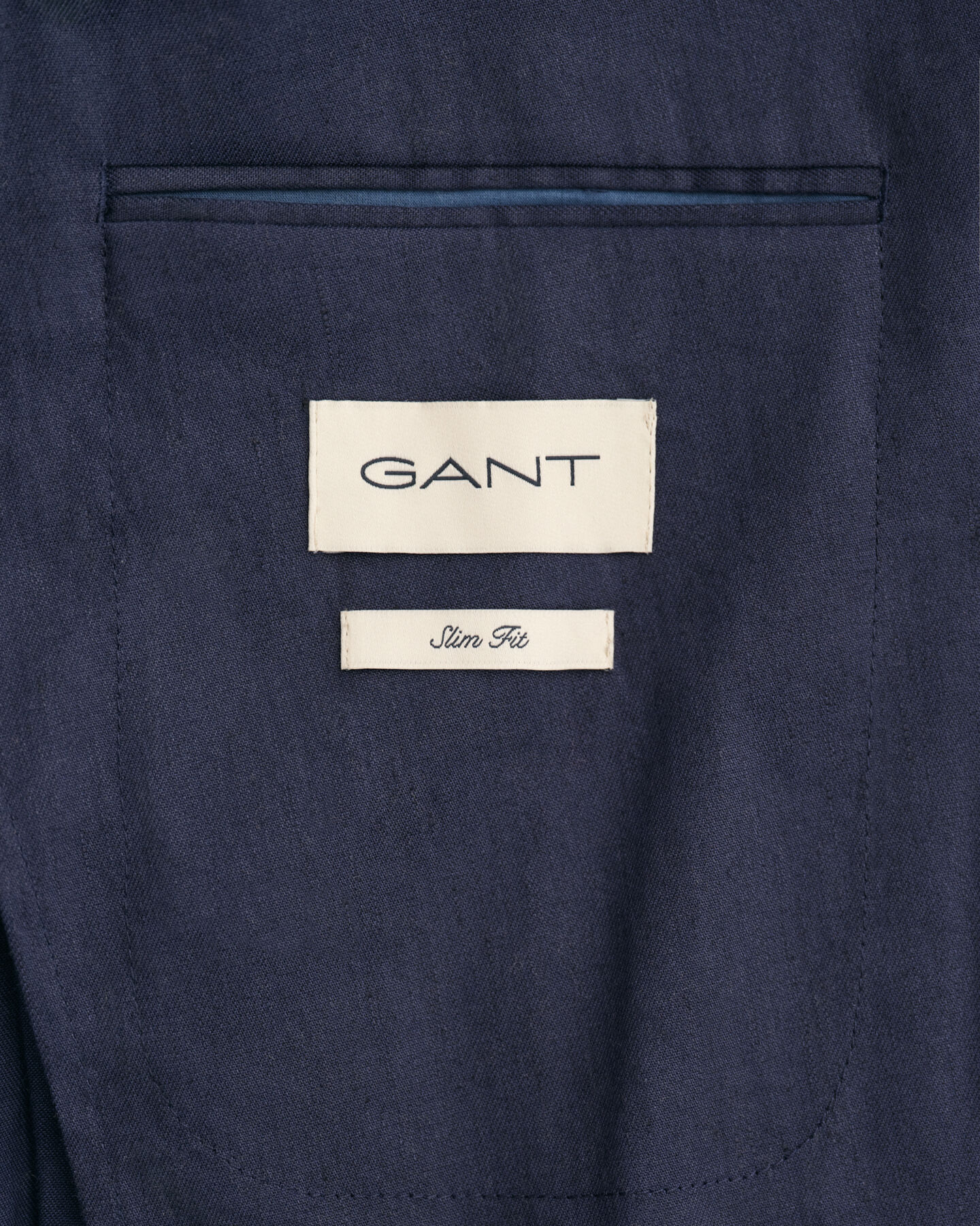 Kostymkavaj i bomull och linne