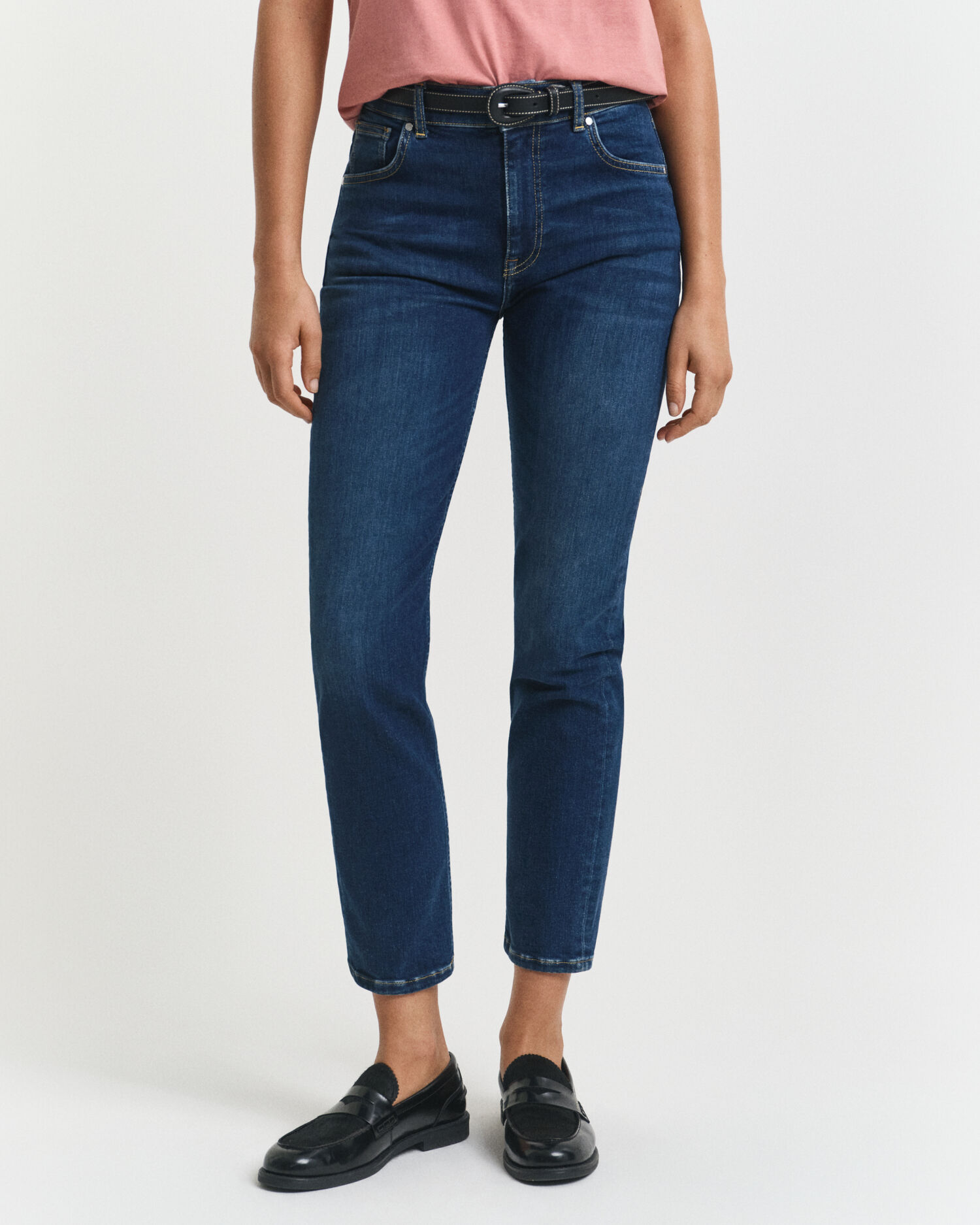 Slim fit cropped jeans