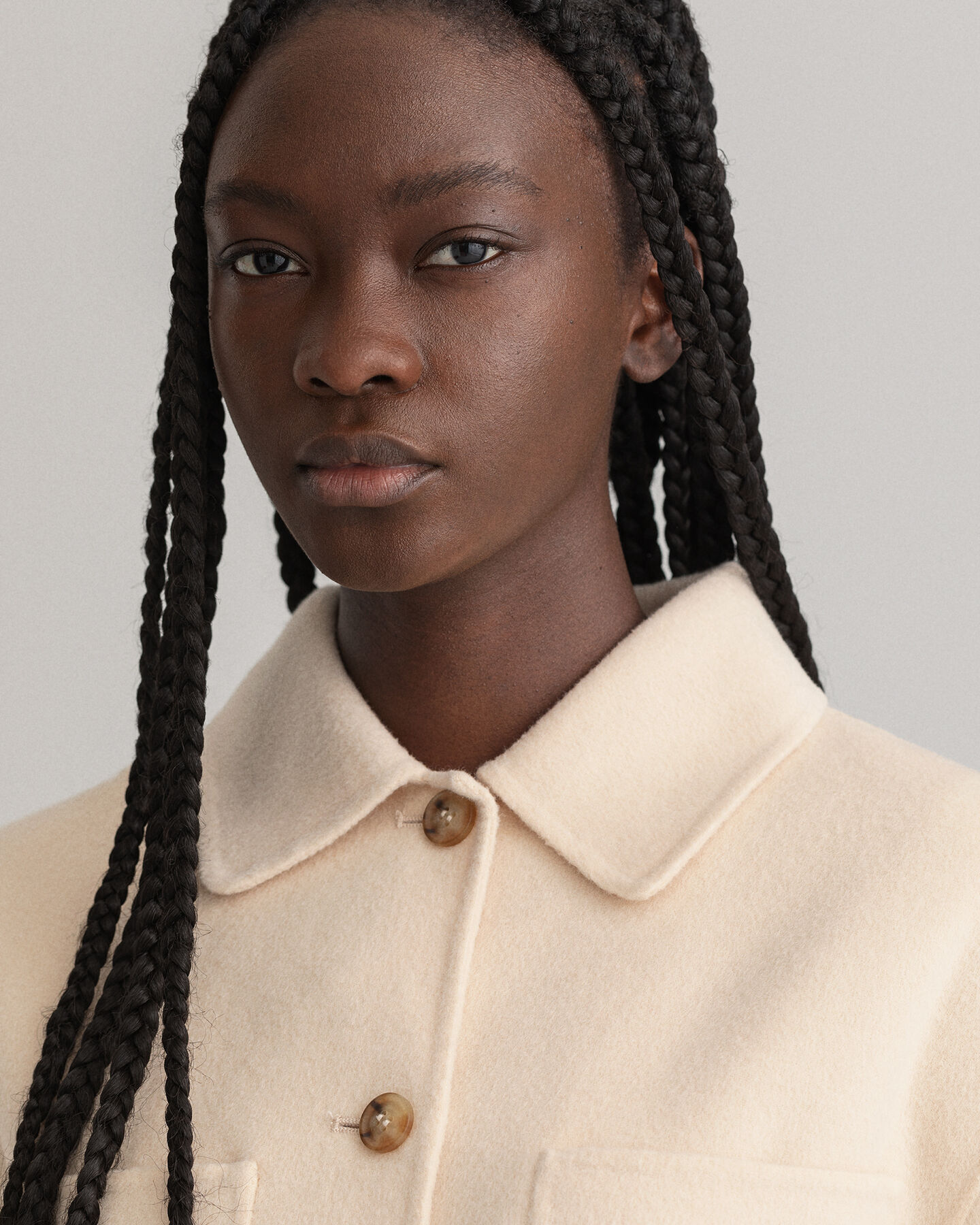 Handsydd skjortjacka