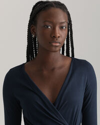 Omlottklänning i jersey