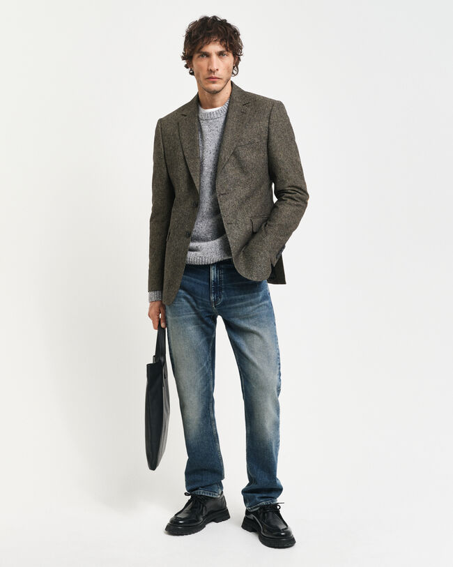 Rundhalsad ylletr&ouml;ja med nepseffekt