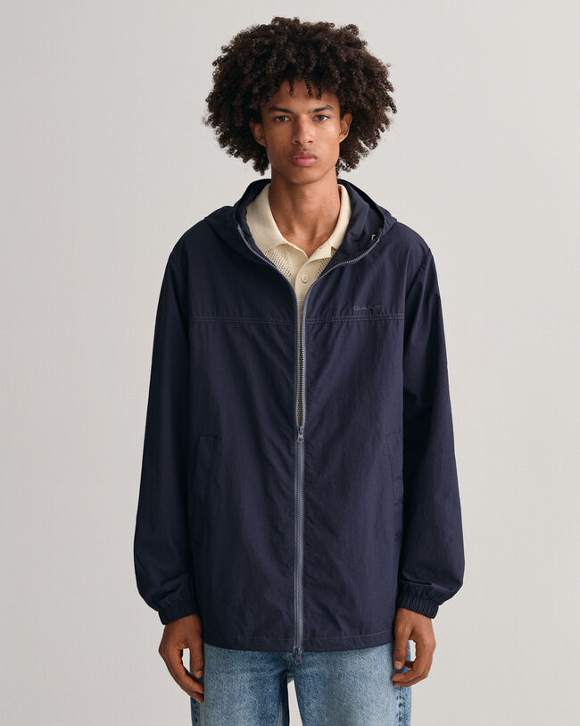 Lätt jacka med kapuschong