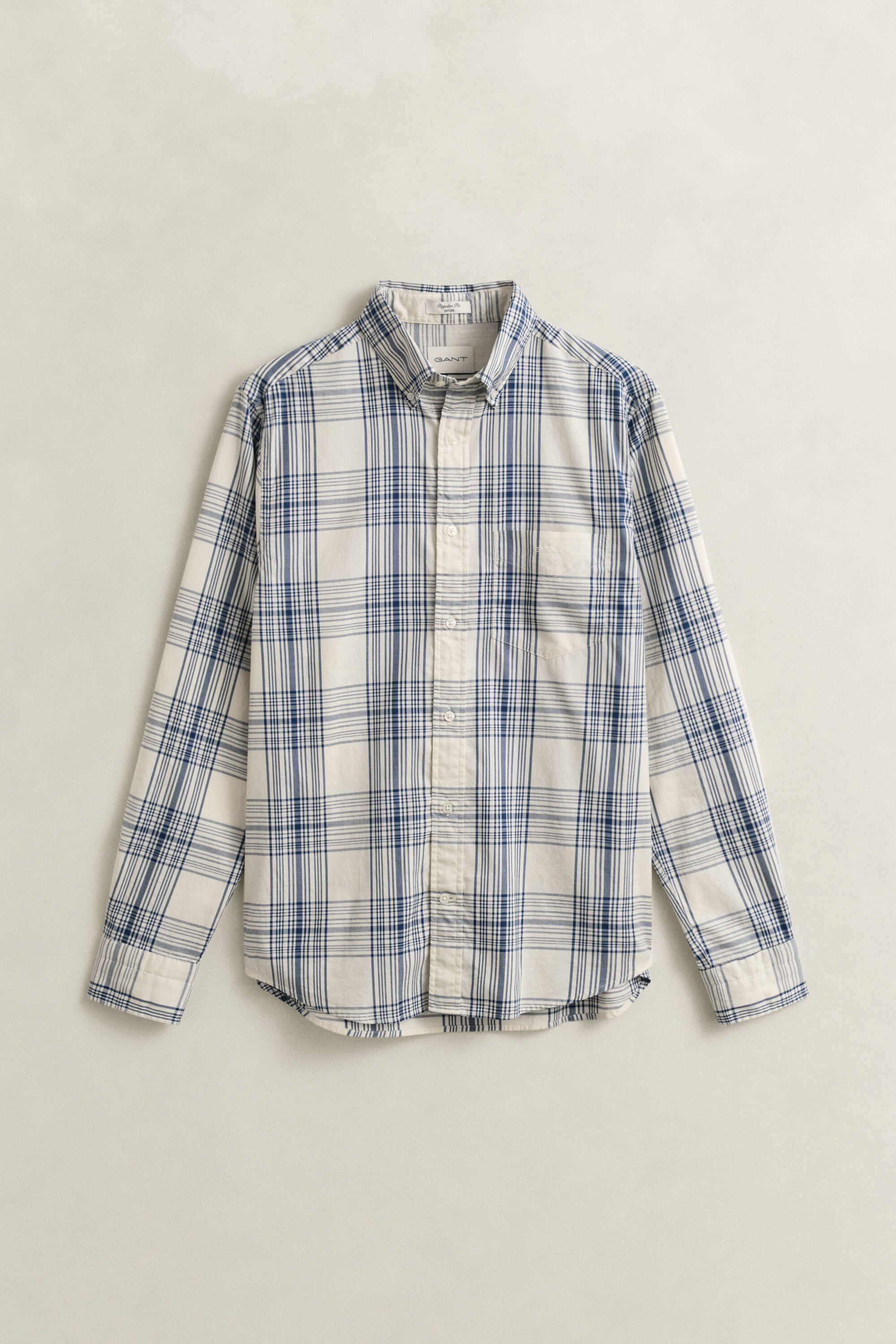 Regular fit Dreamy Oxford rutig skjorta