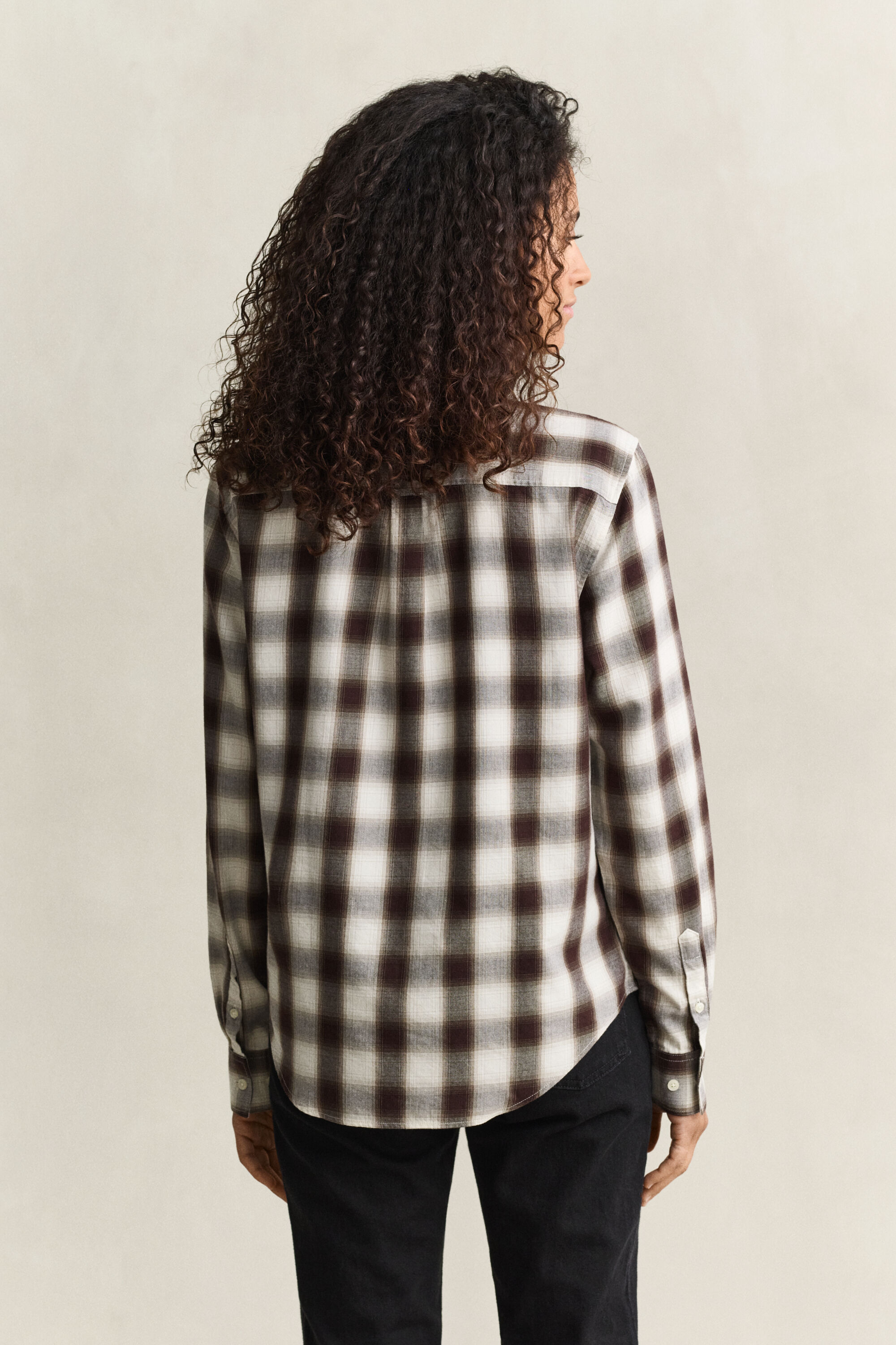Regular fit flanellskjorta