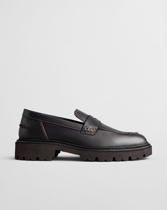 Ivyhill loafers i läder