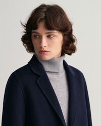 Handsydd kavaj med rak skärning