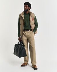 Regular fit flanellskjorta i nepsgarn