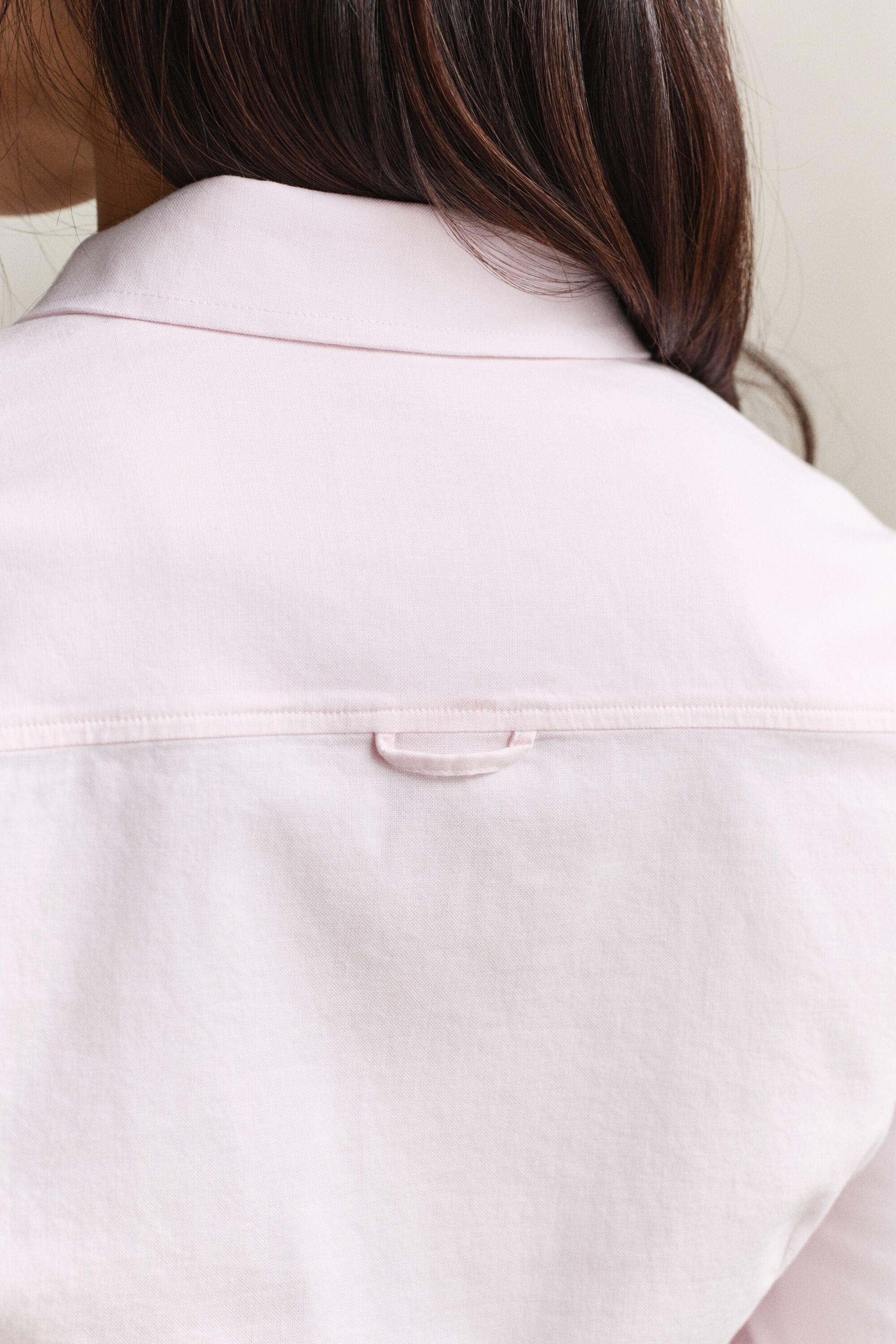 Klassisk slim fit oxfordskjorta med stretch