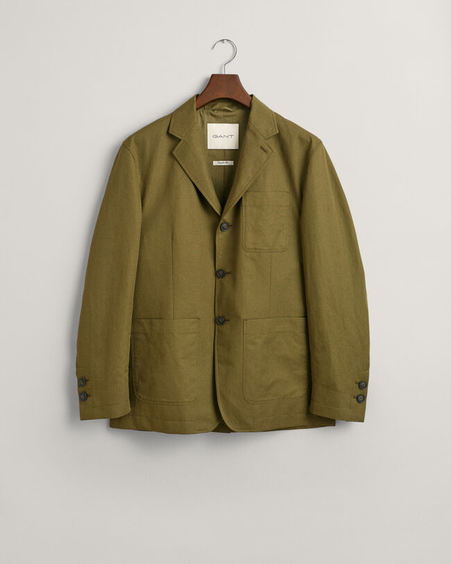 Regular fit bomullskavaj