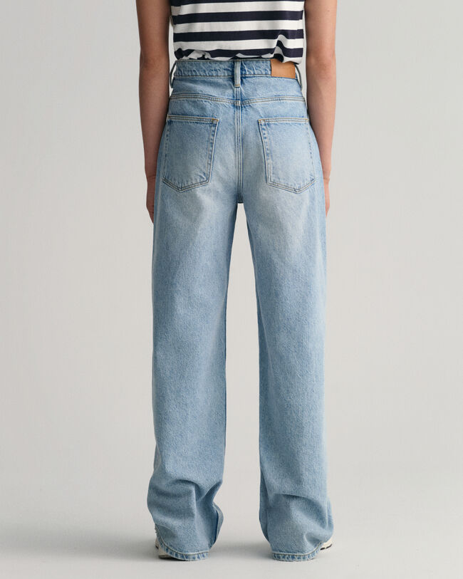 Teen Girls jeans med vida ben