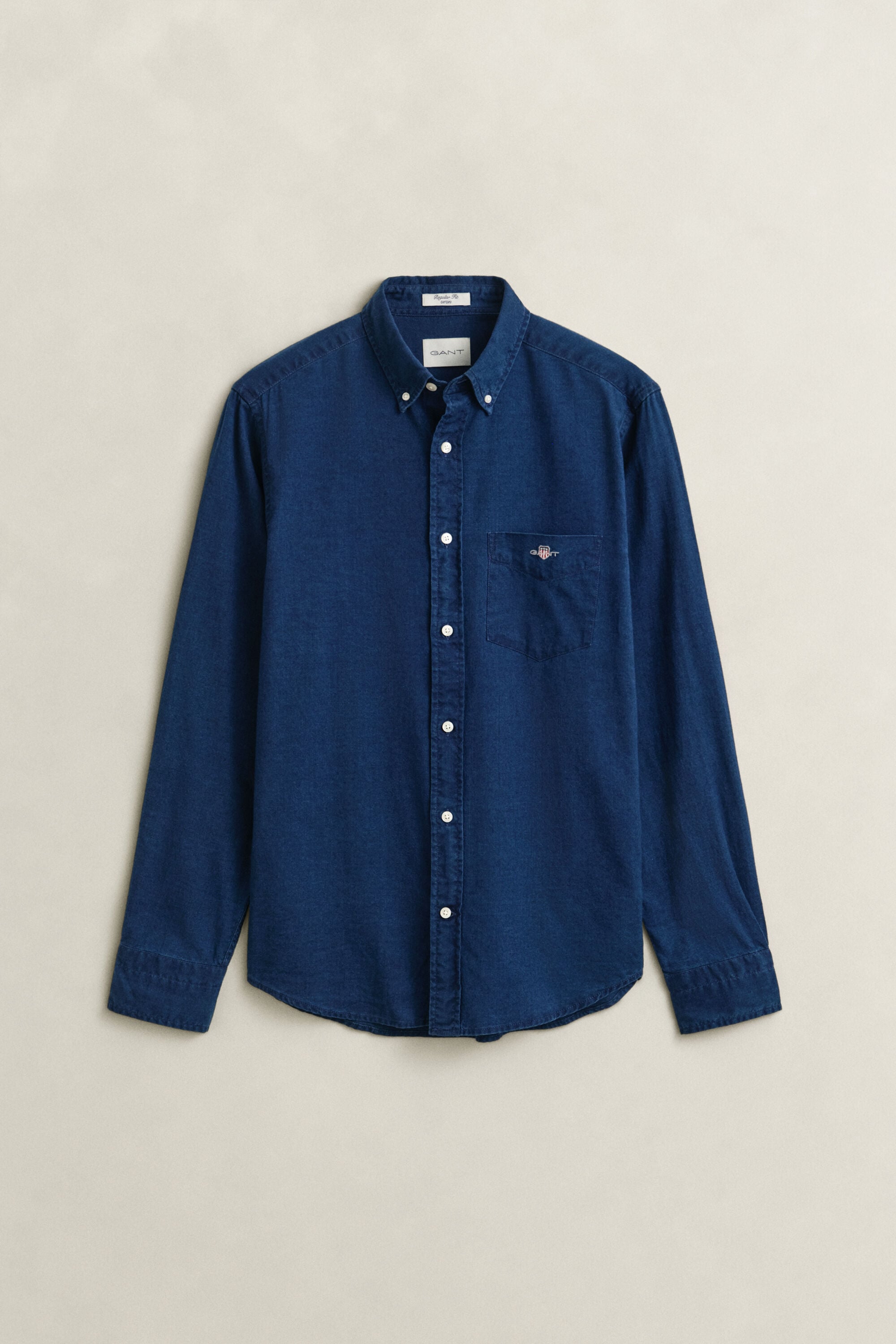 Indigo Oxfordskjorta