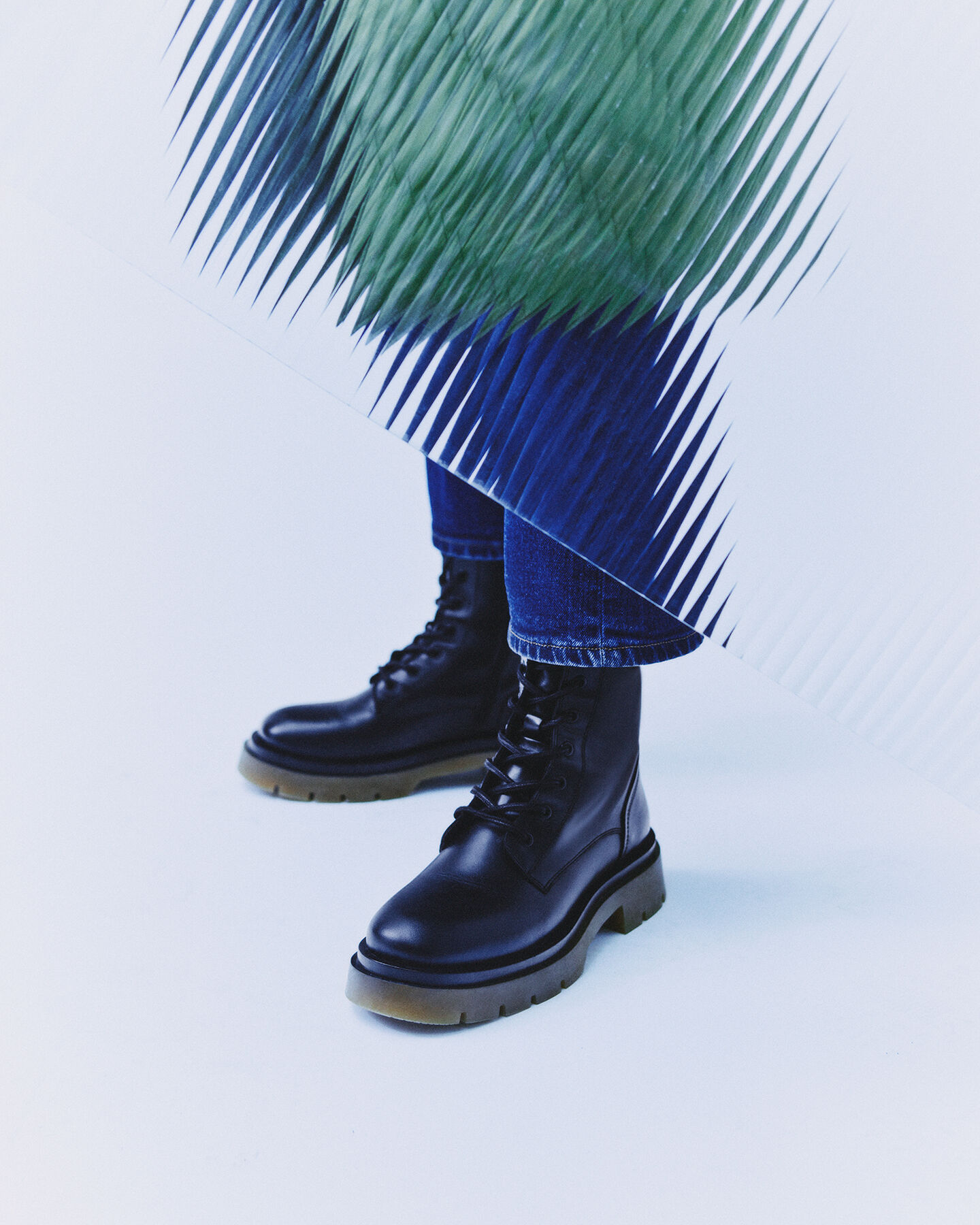 Meghany boots med mellanh&ouml;gt skaft