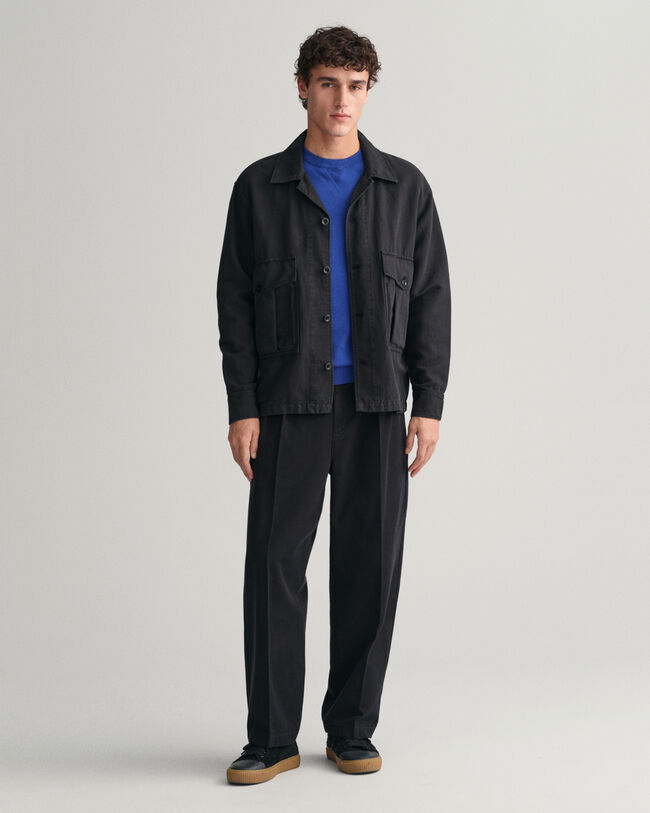 Tunn crew neck bomullstr&ouml;ja