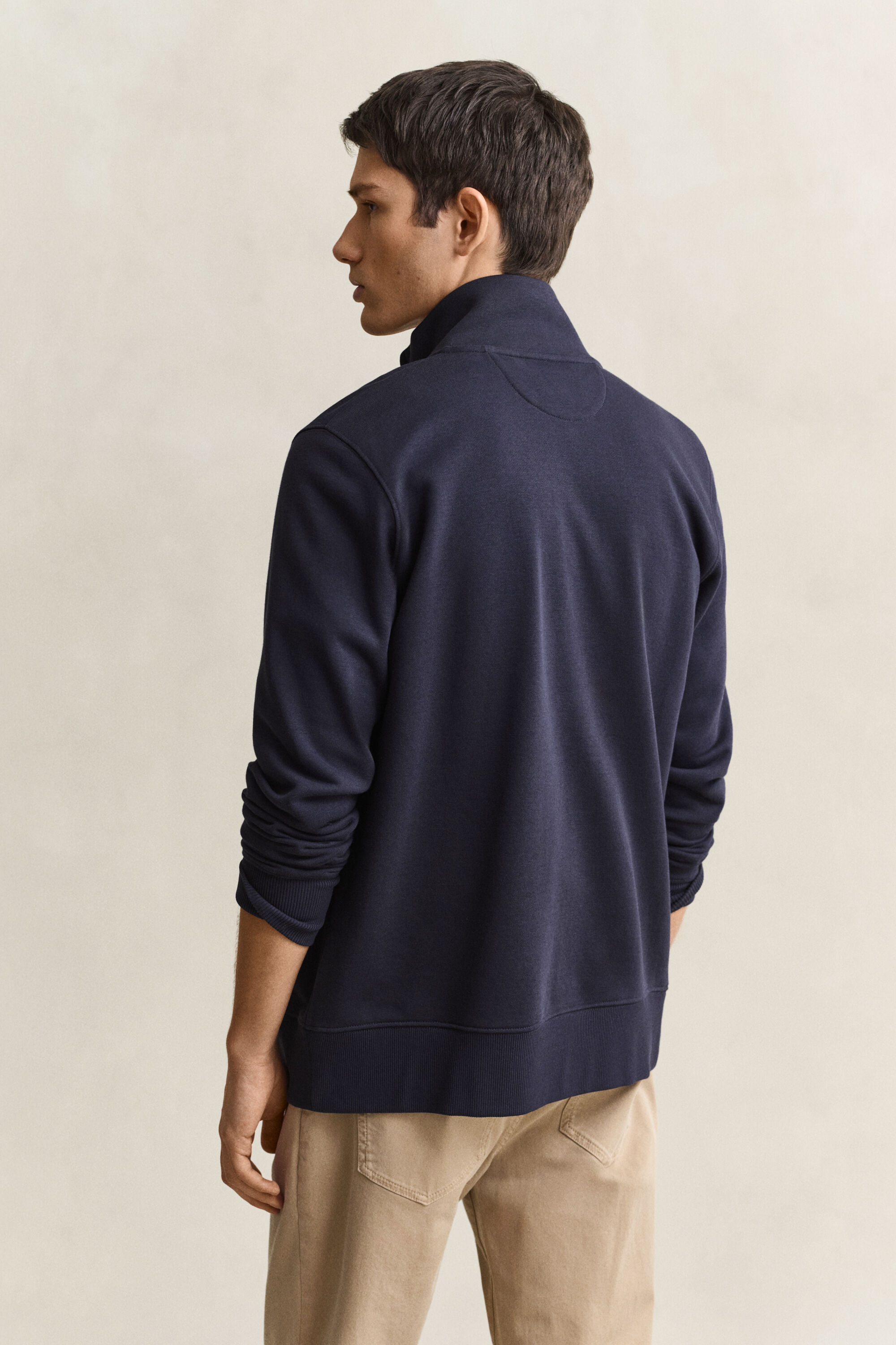 Shield sweatshirt med dragkedja