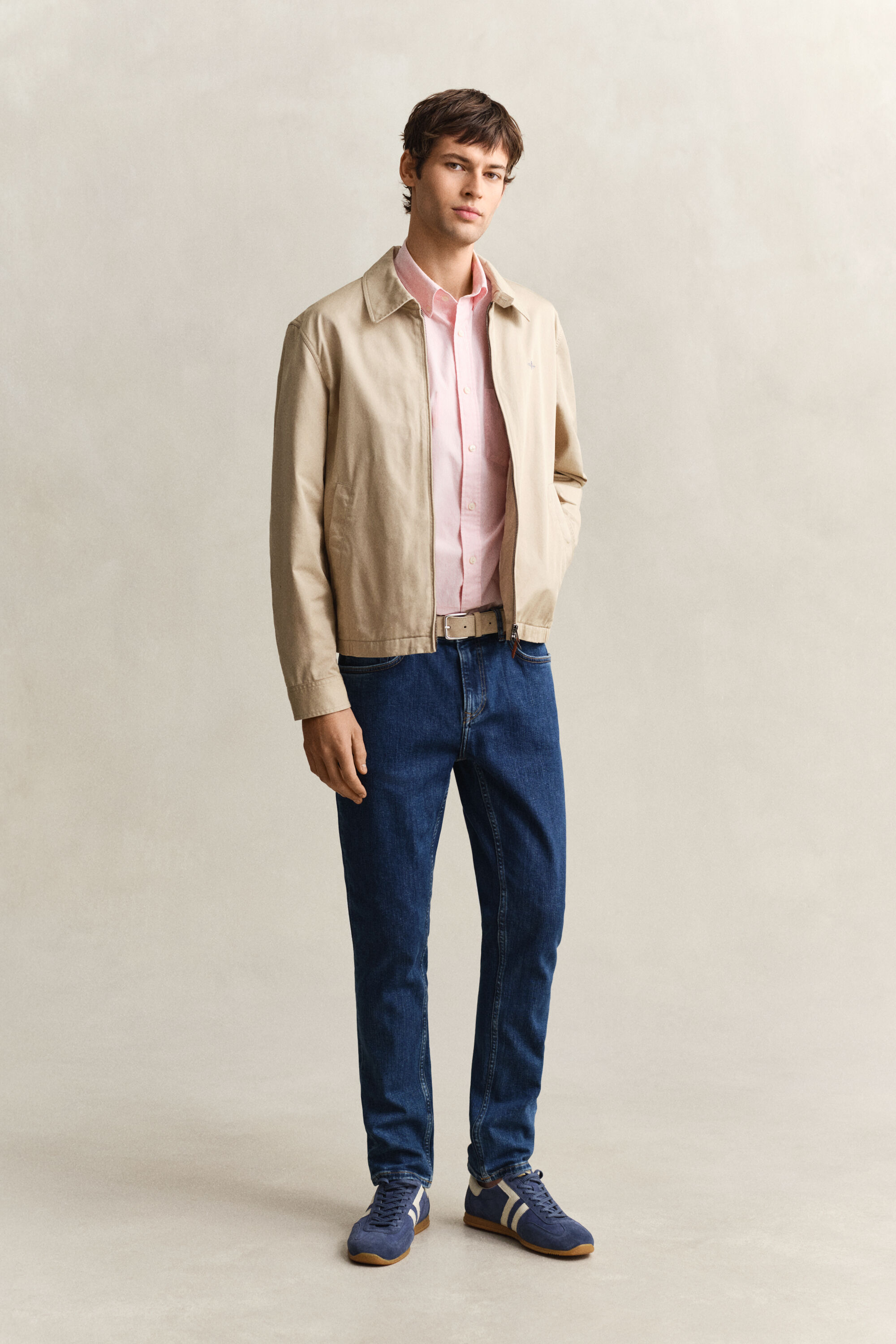 Slim fit jeans i stilren tvätt