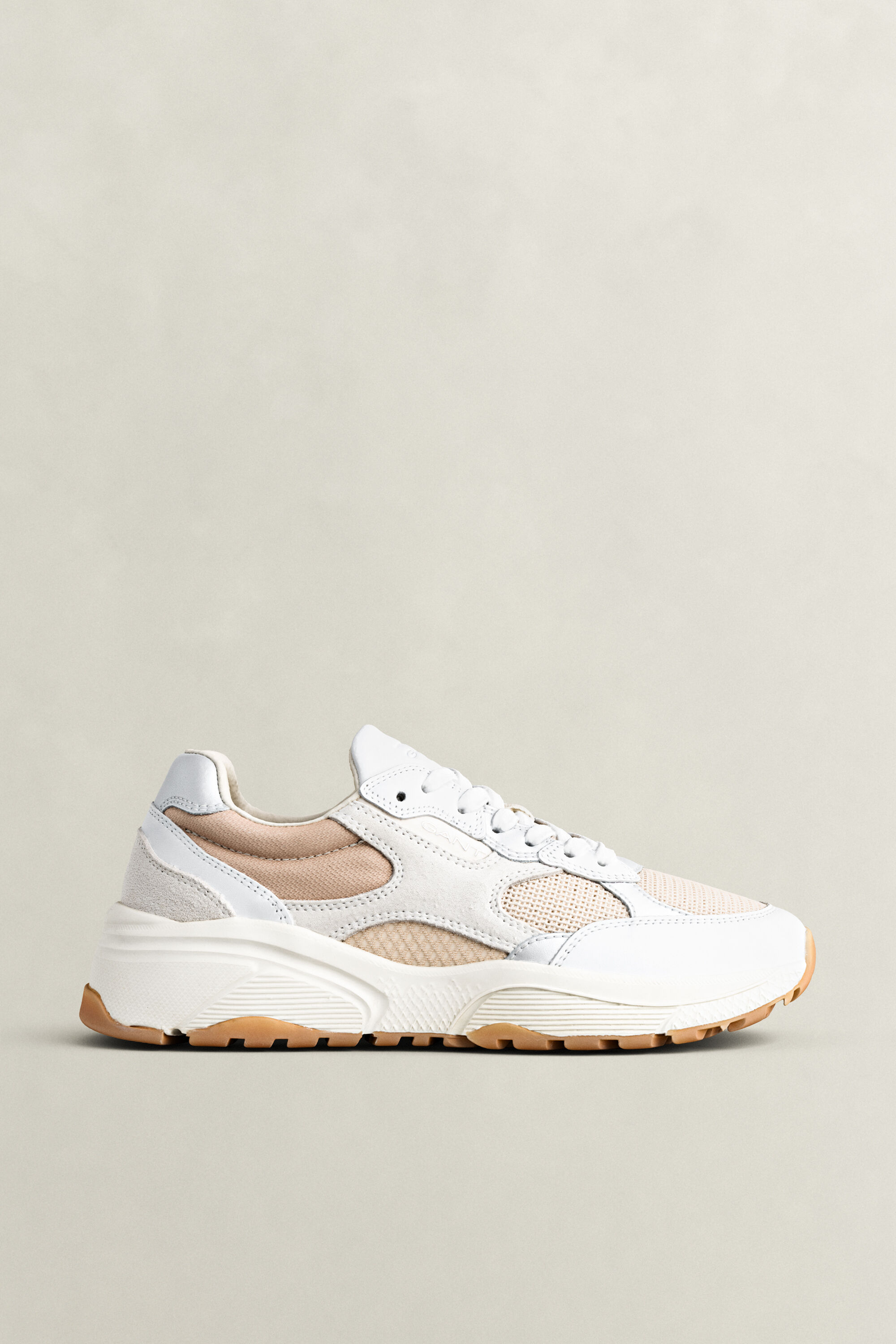 Newile sneakers i läder och nylon