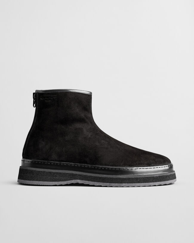 Blistown ullfodrade boots i mocka