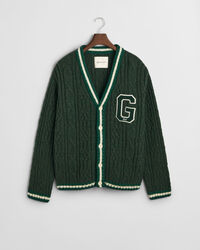 Seasonal G kabelstickad cardigan