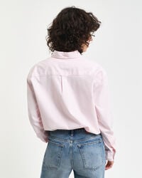 Relaxed fit lyxig oxfordskjorta