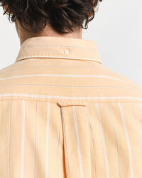 Regular fit klassisk randig oxfordskjorta