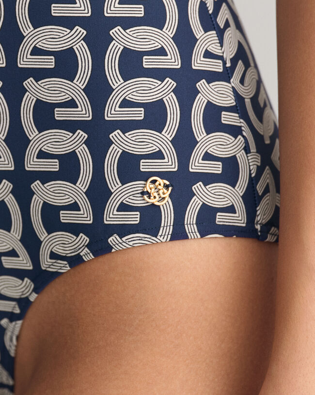 G Patterned Swimsuit