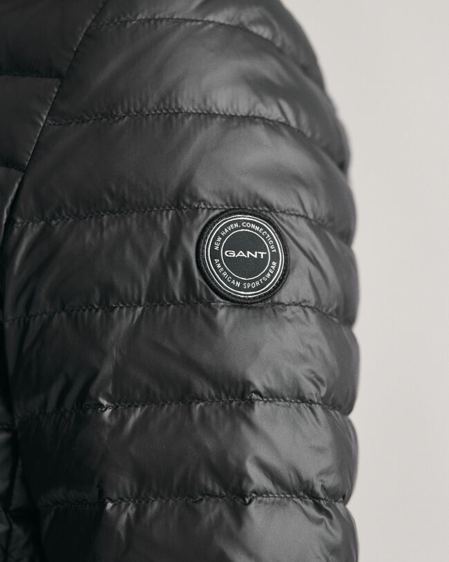 Teen Girls l&auml;tt vadderad dunjacka med glans