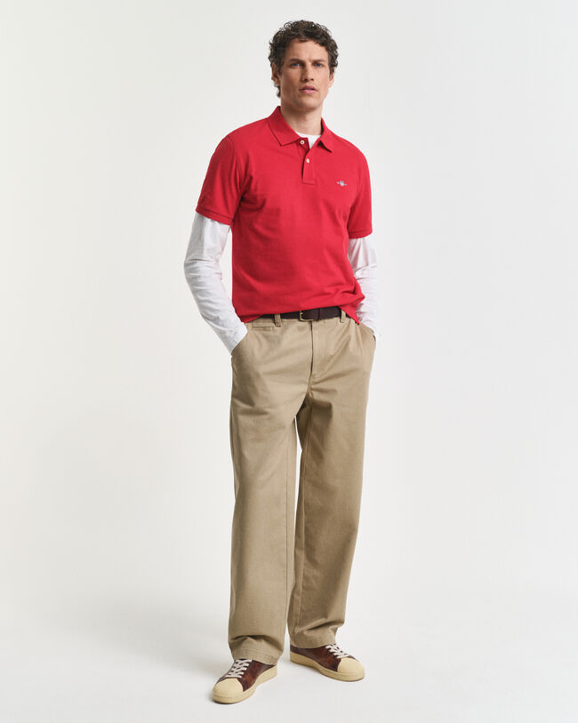 Regular fit Shield pikétröja